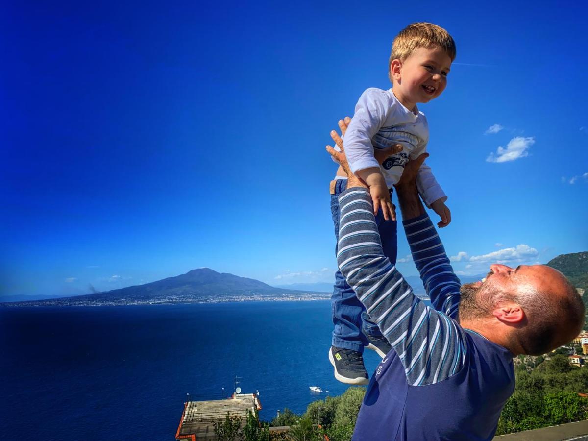 La Badia Montechiaro - Breathtaking View Of Sorrento Coast Vico Equense Exterior foto