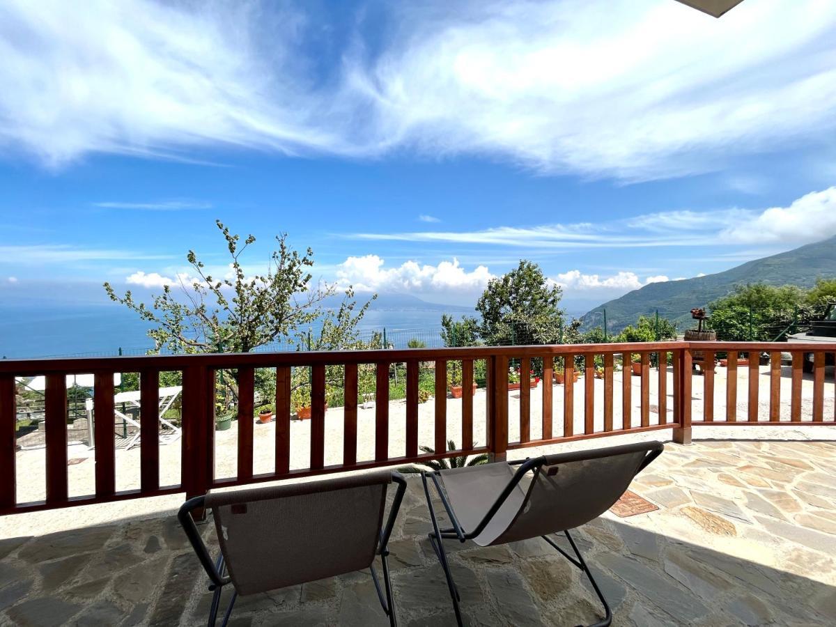 La Badia Montechiaro - Breathtaking View Of Sorrento Coast Vico Equense Exterior foto