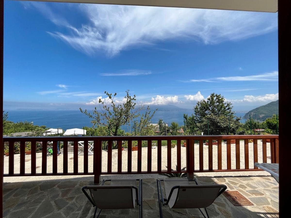 La Badia Montechiaro - Breathtaking View Of Sorrento Coast Vico Equense Exterior foto