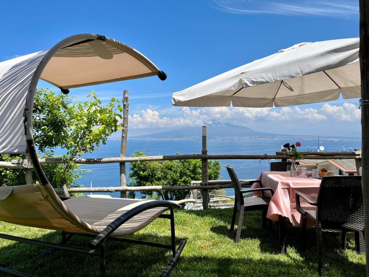 La Badia Montechiaro - Breathtaking View Of Sorrento Coast Vico Equense Exterior foto