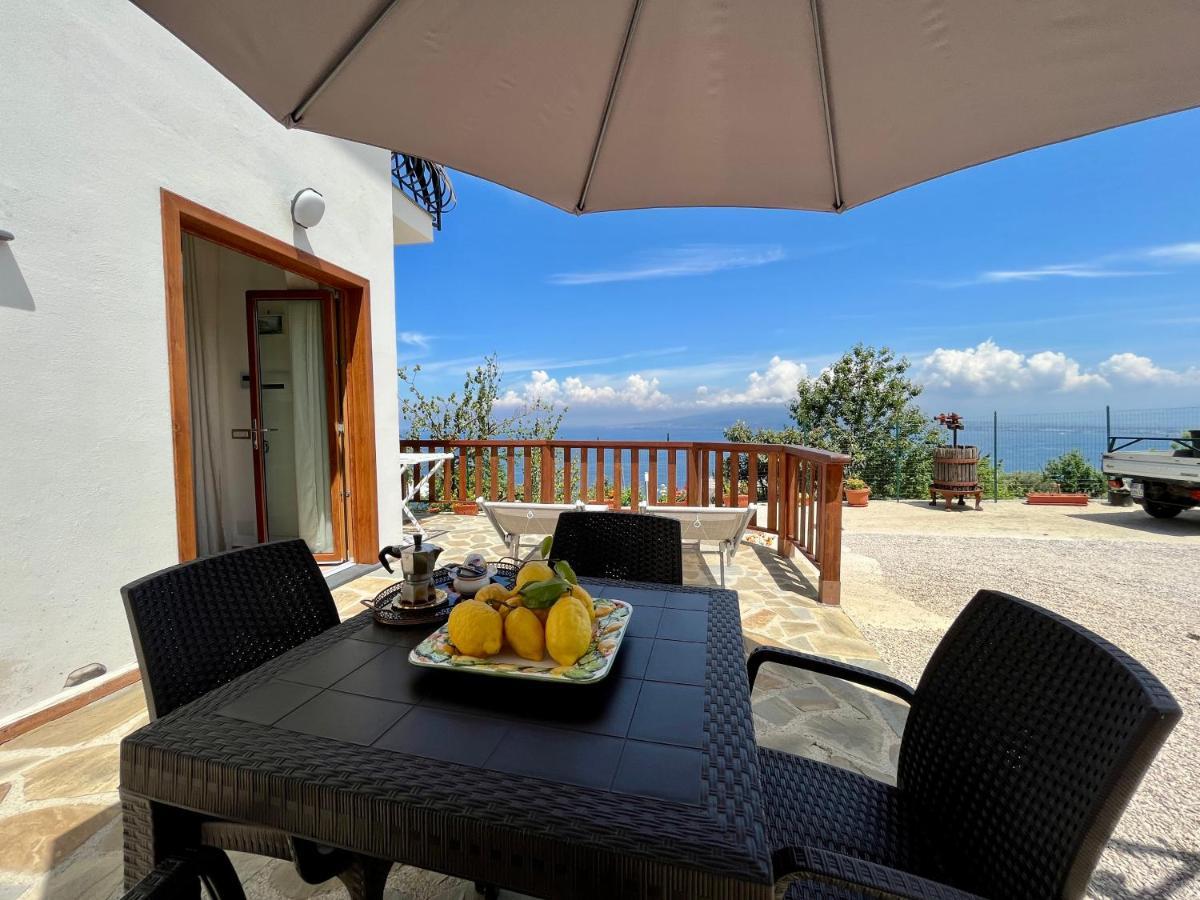 La Badia Montechiaro - Breathtaking View Of Sorrento Coast Vico Equense Exterior foto